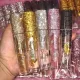 Wholesale Private Label Lip Gloss Glitter Shining Diamond Tube Nude Lipstick Lip Oil Rhinestone Clear Lip gloss Vendor