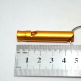 Lifeguard Whistle Anti-wolf Alarm Whistle Self Defense Whistle Keychain for Girls Cheap Custom Aluminum Alloy Custom Logo Metal