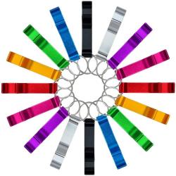 Multi-color Mini Cute Keyring Bar Bottle Opener Keychain Custom Beer Metal Bottle Opener