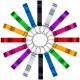 Multi-color Mini Cute Keyring Bar Bottle Opener Keychain Custom Beer Metal Bottle Opener
