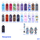 Stock Designs 30ml Hand Sanitizer Holder Keychain