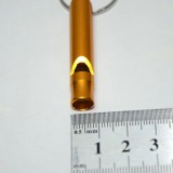 Lifeguard Whistle Anti-wolf Alarm Whistle Self Defense Whistle Keychain for Girls Cheap Custom Aluminum Alloy Custom Logo Metal