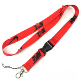 In stock Wholesale Printing Black Designer Phone Air Lanyard Supplies Badge Holder Strap With Us Lanyards ID Card Keychain
