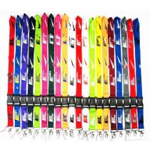 In stock Wholesale Printing Black Designer Phone Air Lanyard Supplies Badge Holder Strap With Us Lanyards ID Card Keychain