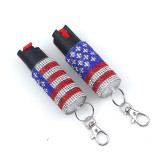 Pepper Spray Keychain Personal Security Life Saving Accessories Self-Defence Keychain Girl's Safety Self Protection Guard Gift