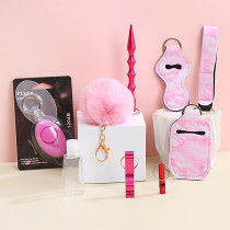 Women's Wolf Wolf Artifact Alarm 9 -piece high -value gift decoration safety protection egg -shaped wolf alarm