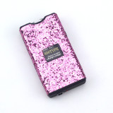 Fashion sequins tactical flashlight cross -border new female defense multi -function flashlight keychain direct charging
