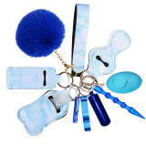 Anti -wolf alarm 11 -piece suite card bag hand -sanitizer bag body anti -wolfware alarm set