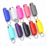 Wholesale 2023 new keychain accessories Defens safety first keychains set for women Defence key chain self defense keychain