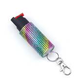 Pepper Spray Keychain Personal Security Life Saving Accessories Self-Defence Keychain Girl's Safety Self Protection Guard Gift