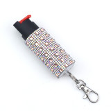 Pepper Spray Keychain Personal Security Life Saving Accessories Self-Defence Keychain Girl's Safety Self Protection Guard Gift