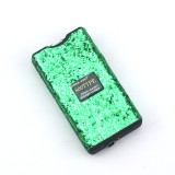 Fashion sequins tactical flashlight cross -border new female defense multi -function flashlight keychain direct charging
