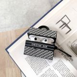 2022 new Luxury Earphone Accessories Creative Designer PU Leather Cover Wireless Earphone Cases