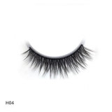 5 Pairs Easily Apply eyelashes miami lashes private label logo 3d mink individual thick false eyelashes custom faux mink lashes