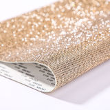 Self Adhesive Crystal Rhinestone Sticker Glass Ribbon Sheet Trim DIY Sticker Rhinestones Arts Crafts Car Phone Shoes Decoration