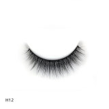 5 Pairs Easily Apply eyelashes miami lashes private label logo 3d mink individual thick false eyelashes custom faux mink lashes