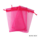 5*7 7*9 9*12 10*15cm  Jewelry Packaging Bag Organza Party Favor Bags Gift Storage Wedding Drawstring Pouches Wholesales 100pcs