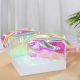 Laser Transparent Cosmetic Bag Female Large Lipstick Makeup Bag Organizer Travel Portable Toiletry Bag Storage Make Up Pouch