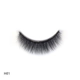 5 Pairs Easily Apply eyelashes miami lashes private label logo 3d mink individual thick false eyelashes custom faux mink lashes