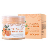 Customize Whitening Moisturizing Facial Scrub Fruit Carrot Coconut Blueberry Aloe Turmeric Vitamin C Exfoliating Skin Face Scrub