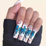 Press on nails 2021 new style OEM salon suppliers press on nails Wholesale  good quality Coffin short press on Nails