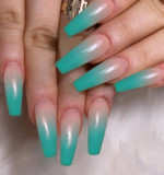Press on nails 2021 new style OEM salon suppliers press on nails Wholesale  good quality Coffin short press on Nails