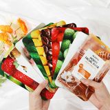 Naturial Fruit Sheet Mask Skin Care Plant Facial Mask Moisturizing Oil-Control Avocado Lemon Strawberry Mango Rose Face Mask