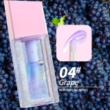 Color Changing Clear Lip Gloss Plumper Flavoring Oil Fruit Tint Glow Private Label Lip Oil  Fruit