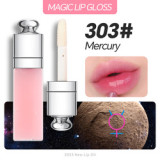 3ML Color Changing Clear Lip Gloss Flavoring Lip Plumper Oil Fruit Tint Glow Private Label Lip Oil  Fruit