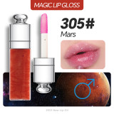 3ML Color Changing Clear Lip Gloss Flavoring Lip Plumper Oil Fruit Tint Glow Private Label Lip Oil  Fruit