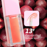 Color Changing Clear Lip Gloss Plumper Flavoring Oil Fruit Tint Glow Private Label Lip Oil  Fruit