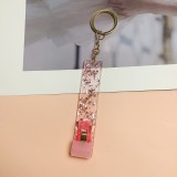 Wholesale Debit Card Grabber Keychain Bling ATM Credit Card Grabber Pullers For Long Nails Debit Card Keychain Funda Para Llaves