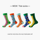 Unique Printing Wholesale Men And Women Ins Trend Couple Basketball Socks