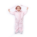 Flannel Children's Cartoon one-piece Pajamas Boys and Girls Home Clothing Cartoon Pajamas
