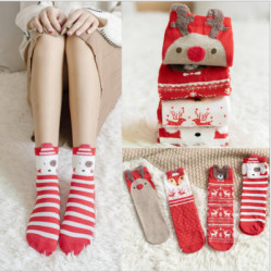 Cartoon Christmas Socks Ornaments Merry Christmas Decorations For Home Christmas Gifts Xmas Noel Navidad Happy New Year Supplies