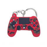 1PCS PVC Game Machine Keychain & Keyring Cute Gamepad Joystick Key Chain PS4 Game Console Keychains Bag Car Hanging