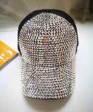 Women Studded Rhinestone Crystals Adjustable Baseball Cap  Sparkle Bling Sun Hat