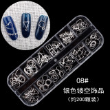 Crystal Stones Nail Art Rhinestones Nail Art Decorations Diy Alloy Designer Glass Nails Accessories for Charms Customize