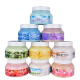 Customized Organic Scented Vegan Skin Whitening Exfoliating Vitamin Coconut Milk Dead Sea Salt Bath Body Scrubs