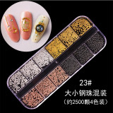 Crystal Stones Nail Art Rhinestones Nail Art Decorations Diy Alloy Designer Glass Nails Accessories for Charms Customize