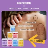 Custom Private Label Skin Smooth Candy Scrub Balls Exfoliating Cube Sugar Body Scrubs