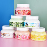 Customized Organic Scented Vegan Skin Whitening Exfoliating Vitamin Coconut Milk Dead Sea Salt Bath Body Scrubs