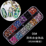 Crystal Stones Nail Art Rhinestones Nail Art Decorations Diy Alloy Designer Glass Nails Accessories for Charms Customize