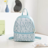 New Style Printed Small Backpack Female School Bags Professional design zipper women high capacity luxury leather backpack