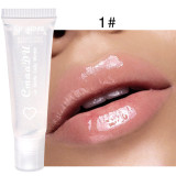 Customized LOGO Fruit Flavored Moisturizing Lip Gloss Burst Lip Oil Fragrance Jelly Lip Moisturizer Lip Gloss