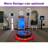 Hot Sale New Portable Selfie 360 Spinner Degree Platform Business Photo Booth Camera Vending Machine 360 Video Booth