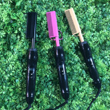 Professional copper metal Hair Straightening Comb brush Hot Electric Hair Straightener comb for hair,curling iron bling hot comb