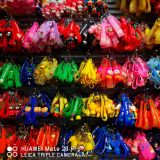 500+style Keychain Doll Car Key Bag Accessories Cute Cartoon 3D Keychains PVC Silicone Keyring with Wrist Strap Key Chain