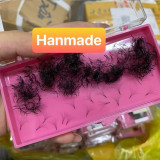 Eyelash Extension Loose Premade Fans Sharp Long Stem Promade Loose Volume 3D 5D 6D 10D 14D Loose Fans