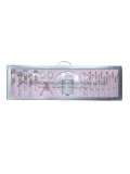 2024 hot sale 23pcs Glam Crystal Diamond Makeup Brush Set Rhinestone MakeupBrush Set Gifts for Woman Unique Bling Makeup Brushes